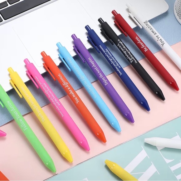 Inspirational Pens Set of 10 - Picture 2 of 2